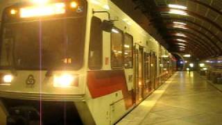 Portland MAX Red Line bound for Beaverton TC at Washington Park [upl. by Yhtomit]