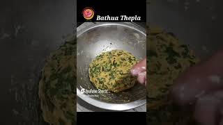 Bathua Paratha  Winter Special healthy Recipe [upl. by Corene]