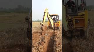 drainage system works on going by jcb [upl. by Nicholle]