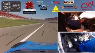 Dwain Dement showing Heel and Toe Shifting at Auto Club Speedway [upl. by Mattias]