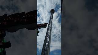 Freefall Tower in Laupheim Heimatfest [upl. by Arerrac]