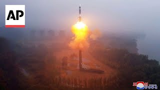 North Korea shows latest ICBM launch experts say missile too big to use in war [upl. by Atikaj987]