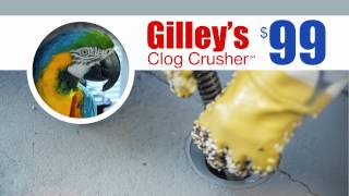 Pittsburgh Plumbing  Clog Crusher  Gillece Services [upl. by Nuavahs]