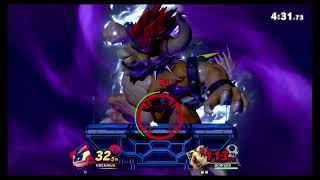 Super Smash Bros Ultimate  Greninja vs Bowser [upl. by Nevart]