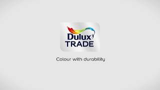 Dulux Trade Diamond Satinwood now available in colour [upl. by Monjo]