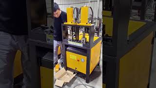 Hydraulic Square Pipe Cutting Machine Cutter Die Cutter Mold [upl. by Nesbitt]