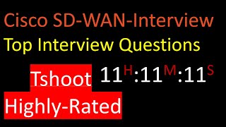 Cisco SDWAN Troubleshooting amp Interview Questions [upl. by Bliss]