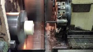 How its Made Custom Ryton PPS  polyphenylene sulfide Turned Part on a Lathe [upl. by Yhprum]