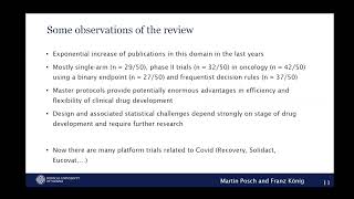 EJP RD Webinar Statistical and Operational Challenges with Master Protocols [upl. by Hannahoj]