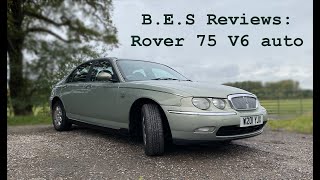 Is the Rover 75 V6 auto a future classic Test drive and review [upl. by Alyaj]