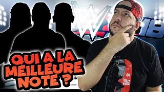 WWE 2K18  La liste de toutes les Superstars  les notes [upl. by Massey]