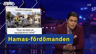 Svenska nyheter med Messiah Hallberg  Hamasfördömanden [upl. by Neva694]