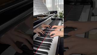 Schubert  Impromptu Op 90 No 3 piano newmusic shorts [upl. by Naahs]