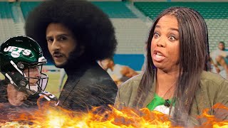 Jemele Hill gets DESTROYED and has a MELTDOWN when the Jets sign Trevor Siemian and NOT Kaepernick [upl. by Hgielek680]