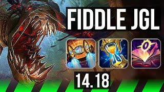 FIDDLESTICKS vs KAYN JGL  Rank 4 Fiddle 914 Dominating  EUW Challenger  1418 [upl. by Durand197]