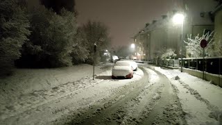 Der Heftigste Wintereinbruch über Ingolstadt amp Bayern  Update am 01122023 Der Schneelage ❄️❄️☃️⛄ [upl. by Antons688]