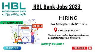 quotStepbyStep Guide Applying for HBL Bank Jobs 2023quot [upl. by Henleigh512]