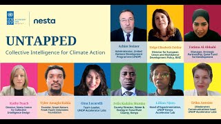 Global Launch of UNTAPPED Collective Intelligence for Climate Action [upl. by Einaled]