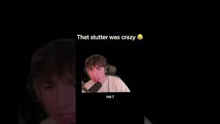 That stutter was crazy 😂 [upl. by Rez]