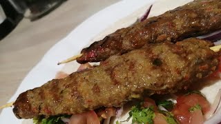 Turkish kebab adanarecettes brochettes viande hachée kofte kebab [upl. by Hnah280]