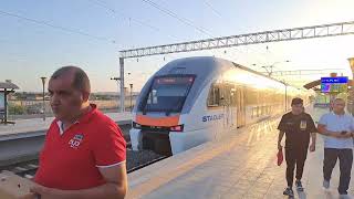 Sürət Qatarı ilə Yol Getmək demiryolu qatar train ADY azerbaycan [upl. by Alfonzo]