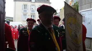 6 Octobre 2024  Entrée des Confréries dans lEglise  Messe de la St Hubert  Pénestin 56 [upl. by Colligan167]