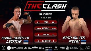 Sten Silver Penu 🔵 VS 🔴 Karol Kenneth Lootus  Võitlusspordi Gala The Clash nr1 [upl. by Onifled]