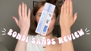 Trying the NEW SAPPHIRE Technocolor Bondi Sands Tan  Ellie Matthews tanning review [upl. by Remle872]