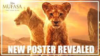 New Poster For Mufasa  The Lion King I NEWS I Filmtastic [upl. by Ahsenev]