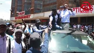 HUNDREDS OF NYERI GEN Zs FUNDRAISE MILLIONS TO MORARA KEBASO IN A STREET RALLY [upl. by Ardella]