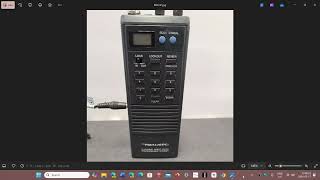 My first Scanner radio Realistic PRO 41 at a big discount [upl. by Neerahs]