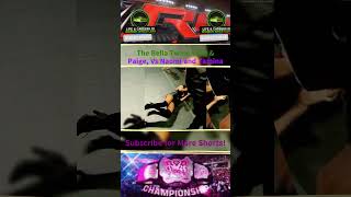 WWE The Bella Twins Vs AJ amp Paige Naomi and Tamina wwe raw smackdown shortsfeed [upl. by Satterfield383]