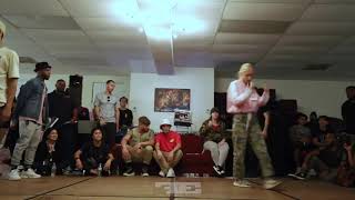 Heatrock vs Stacy  Toprock final  Catalyst west palm 9th year anniversary [upl. by Aihselat]