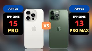 Iphone 15 Pro vs Iphone 13 Pro Max  PHONE COMPARISON [upl. by Recnal456]