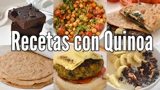 6 FORMAS DE COCINAR QUINOA que necesitas hacer ya 🤤  VIDA VEGANA [upl. by Meagher]