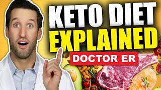 What Is the KETO DIET — Everything You Need To Know About a Keto Diet for Beginners  Doctor ER [upl. by Gredel754]