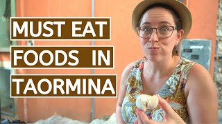 TAORMINA FOOD TOUR  Is this the best Italian food [upl. by Trinatte]