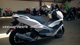 Keeway Vieste 200 – El Scooter Deportivo que lo Tiene Todo  ¡Conócela en Puerto Rico [upl. by Yenahs]