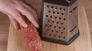 Everyone is grating salami after seeing this genius idea [upl. by Addam501]