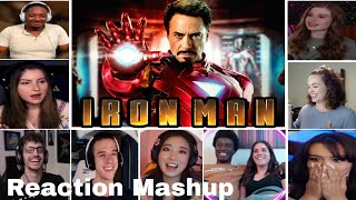 Iron Man 2008 Mashup Reaction Compilation full movie [upl. by Asoj]