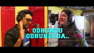 Kadaram Kondan  Song Making  Chiyan Vikram  Shruthi Haasan  Gibran  Kamala Haasan [upl. by Adama4]