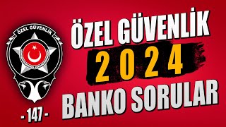 Özel Güvenlik 2024 Sınav Soruları  Özel Güvenlik Sınav Soruları [upl. by Jessa]