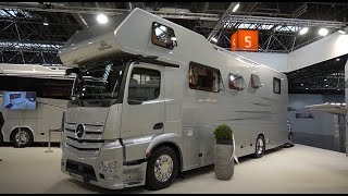 Luxuswohnmobile 2022 Mercedes Benz Actros Alkoven Vario Mobil Wohnmobile [upl. by Hayimas]