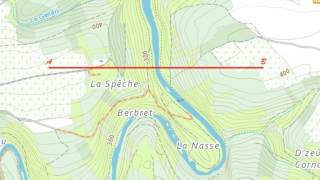 Comment réaliser une coupe topographique [upl. by Alywt854]