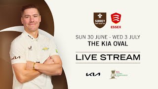 🔴 LIVE Surrey v Essex  DAY THREE  Vitality County Championship [upl. by Binetta]