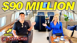 Inside the Most Expensive Private Jets amp Worlds Greatest Flying Machines Ft Sam Chui [upl. by Asiole]