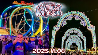 Hyde Park Winter Wonderland 2023 VLOG [upl. by Hance]