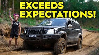 BUDGET Landcruiser 120 FIRST TIME OffRoad  Prado Build EP 8 [upl. by Flavio996]