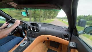 Driving the Grigio Titanio Ferrari 550 Maranello [upl. by Garvey]