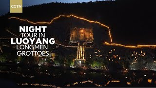 Night Tour Wonders at Luoyang’s Longmen Grottoes [upl. by Liuqnoj]